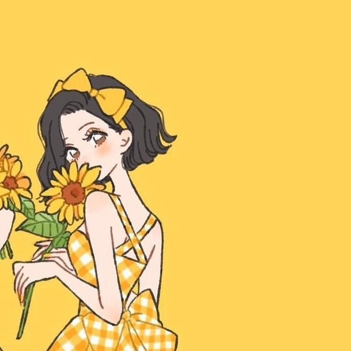 森系清新多元的情侣微信头像