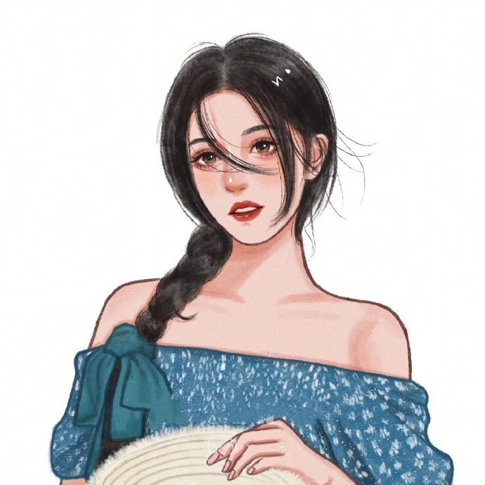 手绘唯美个性的微信头像