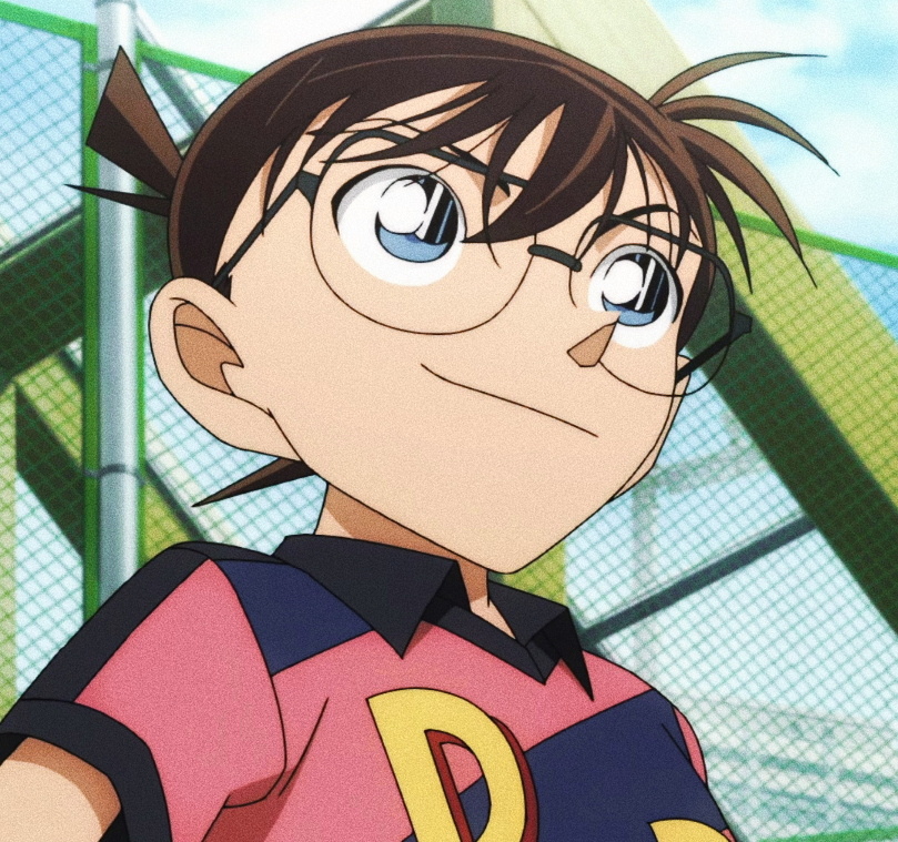 《名侦探柯南剧场版：第11名前锋》江户川柯南可爱微信头像