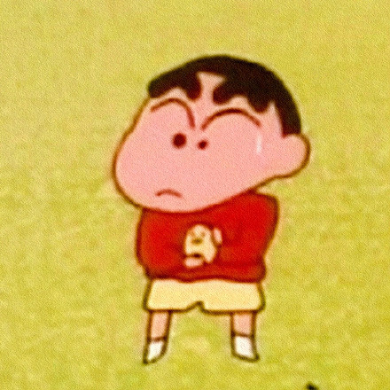 蜡笔小新与小鸡玩的微信头像