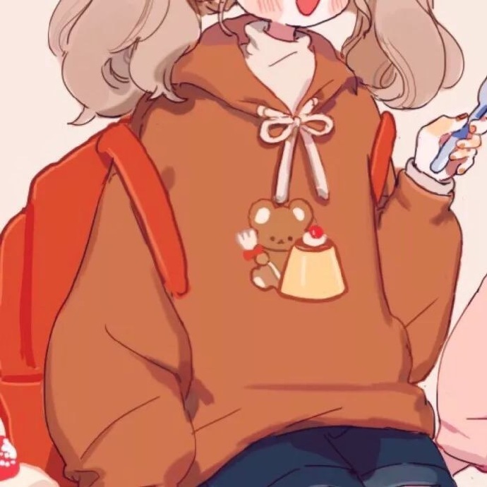 可爱二次元的闺蜜微信头像