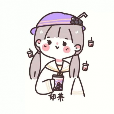 可爱搞怪女生卡通带字头像