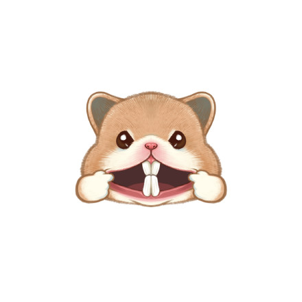 有点凶的卡通动物微信头像