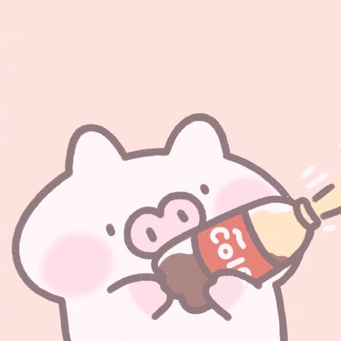 猪猪干饭可爱微信头像