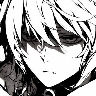 伤感丧系的黑白动漫男生头像