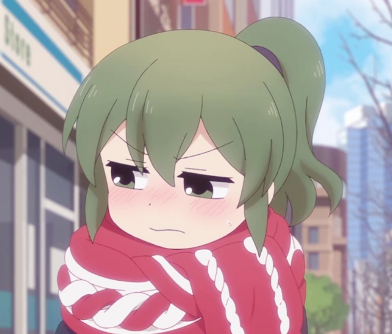 《关于前辈烦人的事！》五十岚双叶可爱微信头像