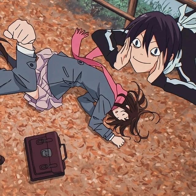 《野良神》一歧日和&夜斗情侣微信头像