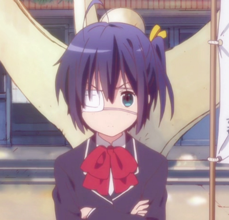 《中二病也要谈恋爱》富樫勇太&小鸟游六花情侣微信头像