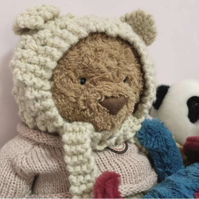 很可爱的萌萌玩偶小熊微信头像