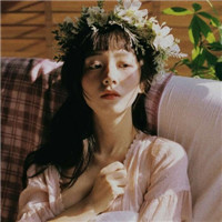 网红森系美好女生微信头像