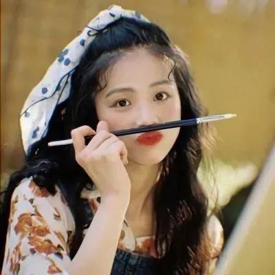 超级的可爱又很俏皮的女生头像