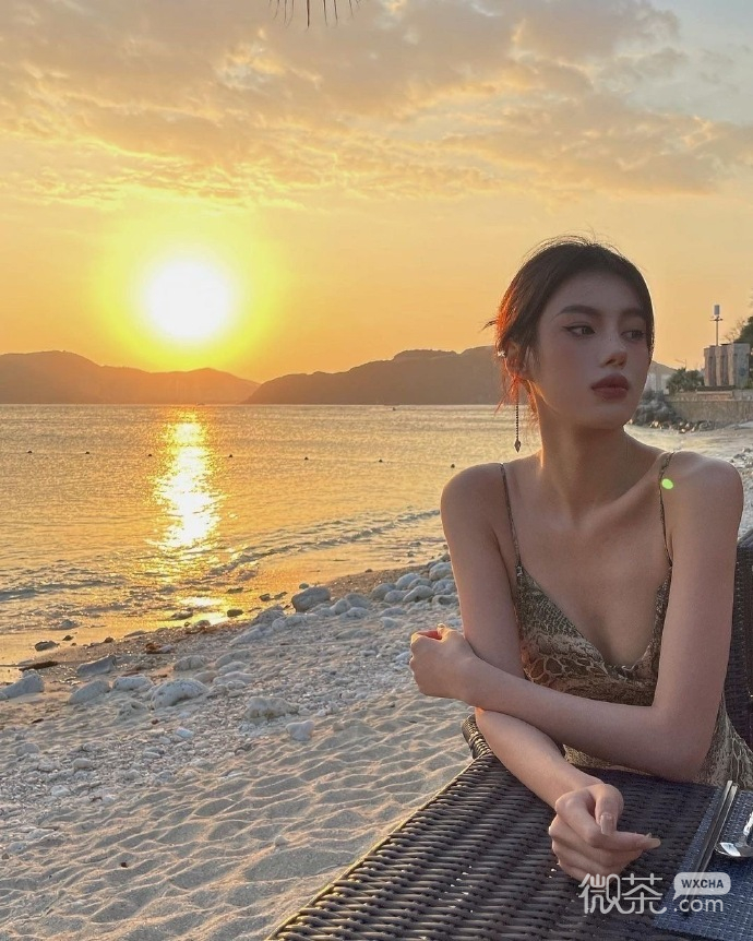 颜值超高的好看女生微信头像