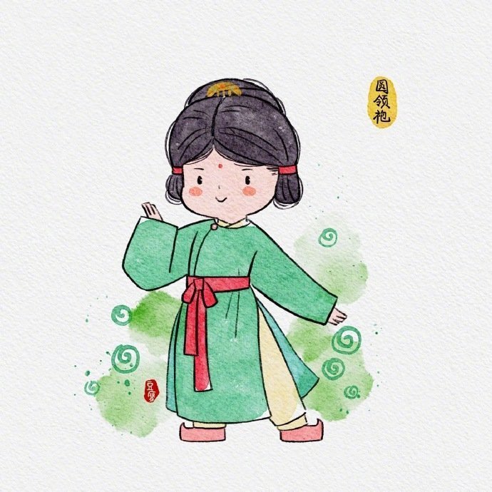 古风汉服卡哇伊微信头像