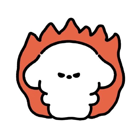 简笔画狗勾可爱微信头像