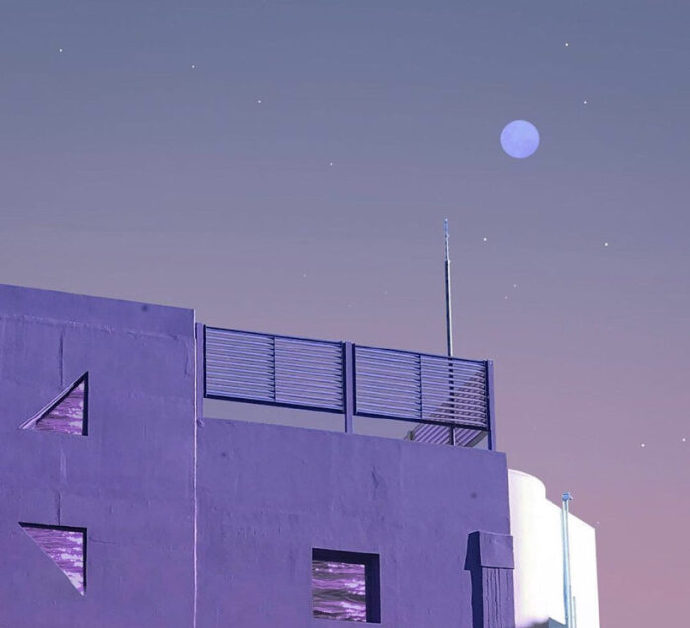 超温柔的紫色控必备的聊天背景图