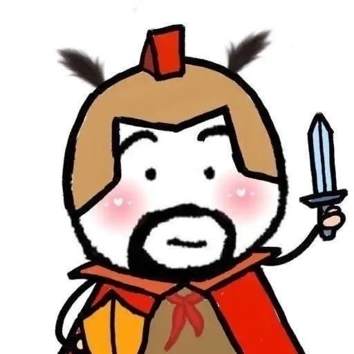 沙雕大叔脸憨憨微信头像