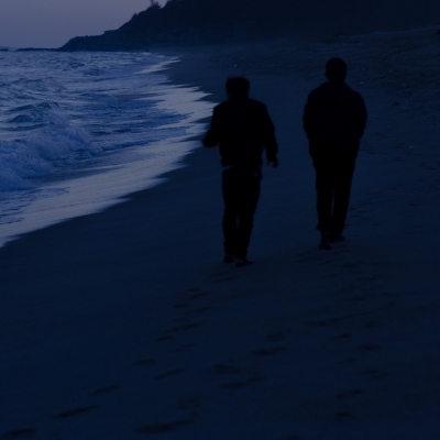 蓝色系清冷又好看的个性微信头像