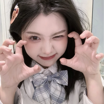 奶凶奶凶可爱萌系女生微信头像