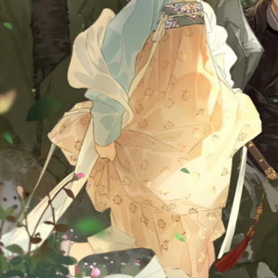 很浪漫的二次元情侣头像