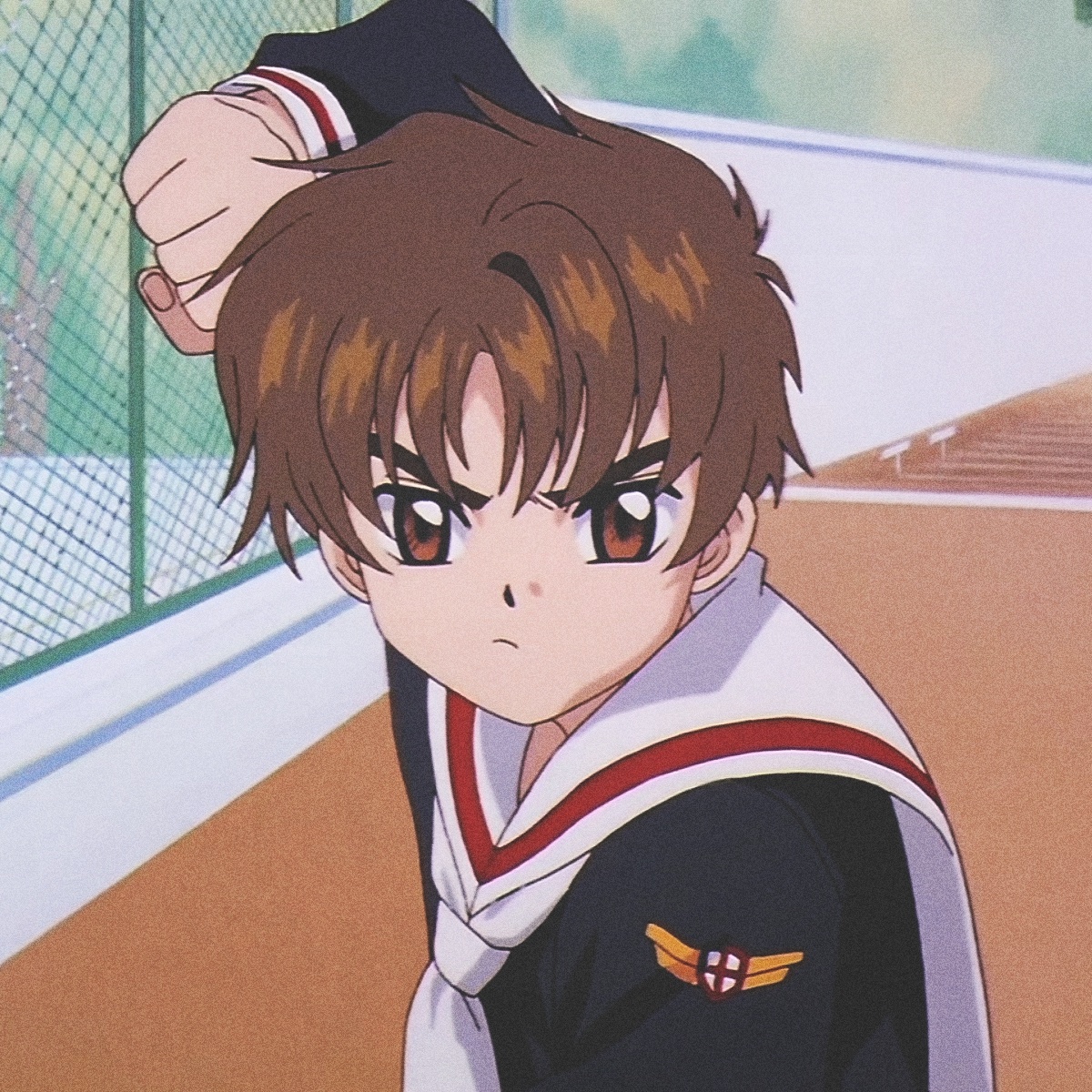 《百变小樱》脸红的李小狼微信头像