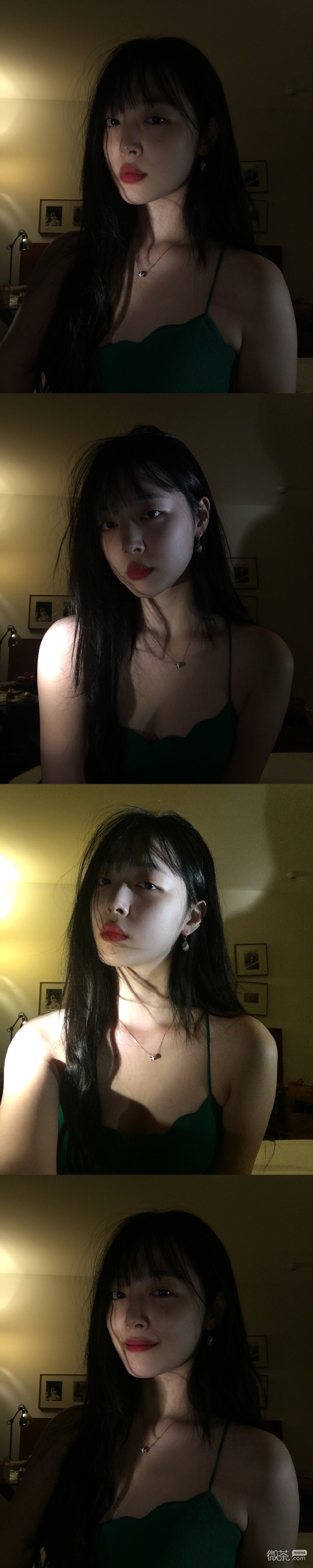 盛夏水蜜桃女孩崔雪莉微信头像
