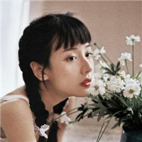 网红森系美好女生微信头像