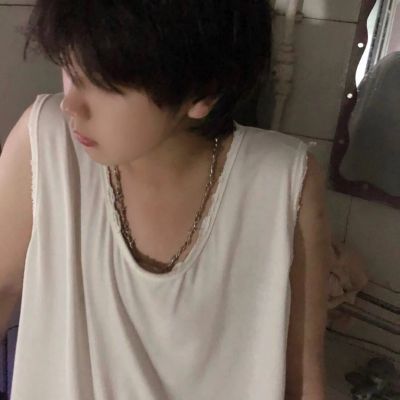 侧脸杀男生头像