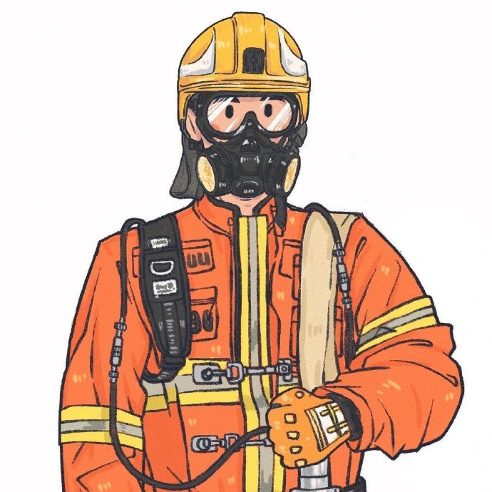 超帅的伟大职业手绘微信头像