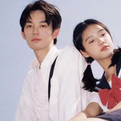 超甜的真人背影情侣头像