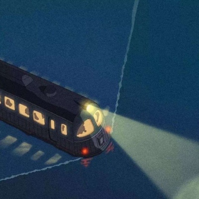 治愈系又有趣蓝色的风景微信头像