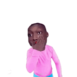 很火的沙雕黑人小哥微信表情包