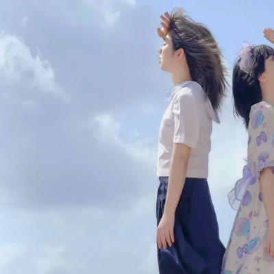 一左一右配对闺蜜微信头像