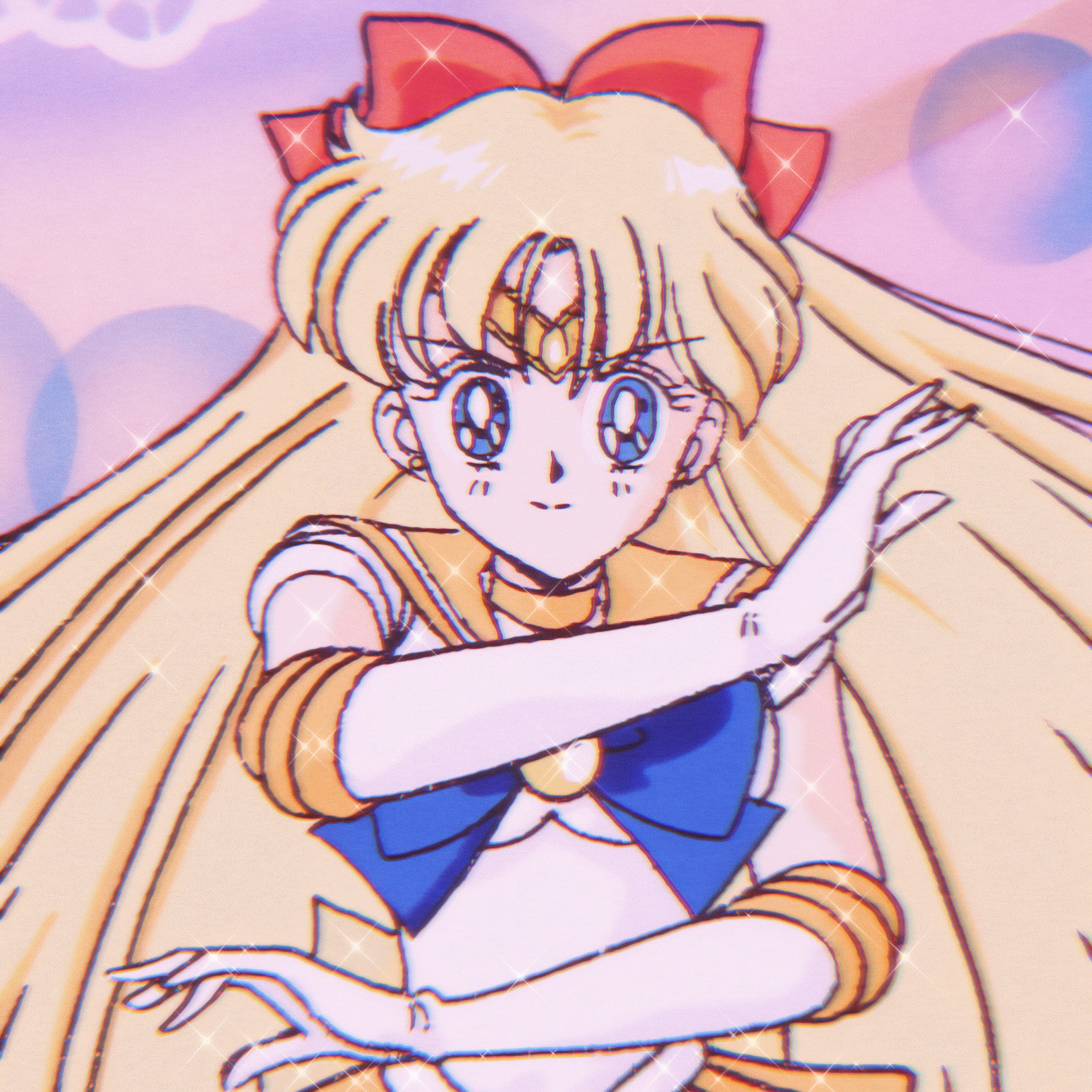 超酷的内部五位美少女战士微信头像