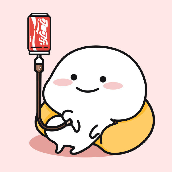 搞笑打点滴挂吊瓶微信表情包