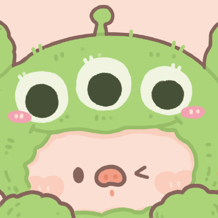 穿着迪士尼外套的猪猪可爱微信头像