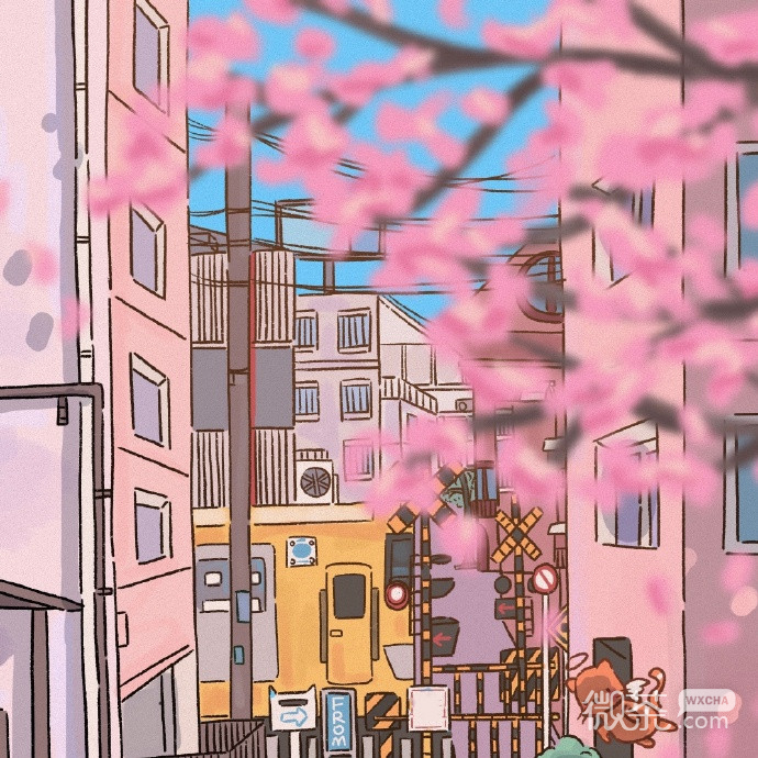 卡通动画手绘可爱微信头像