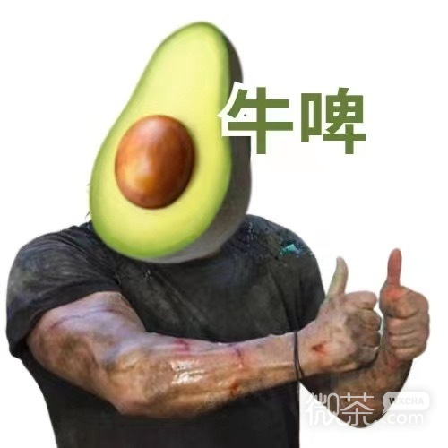 进化版的水果搞笑微信表情包