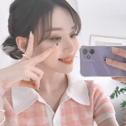 甜美女孩金玟庭微信头像