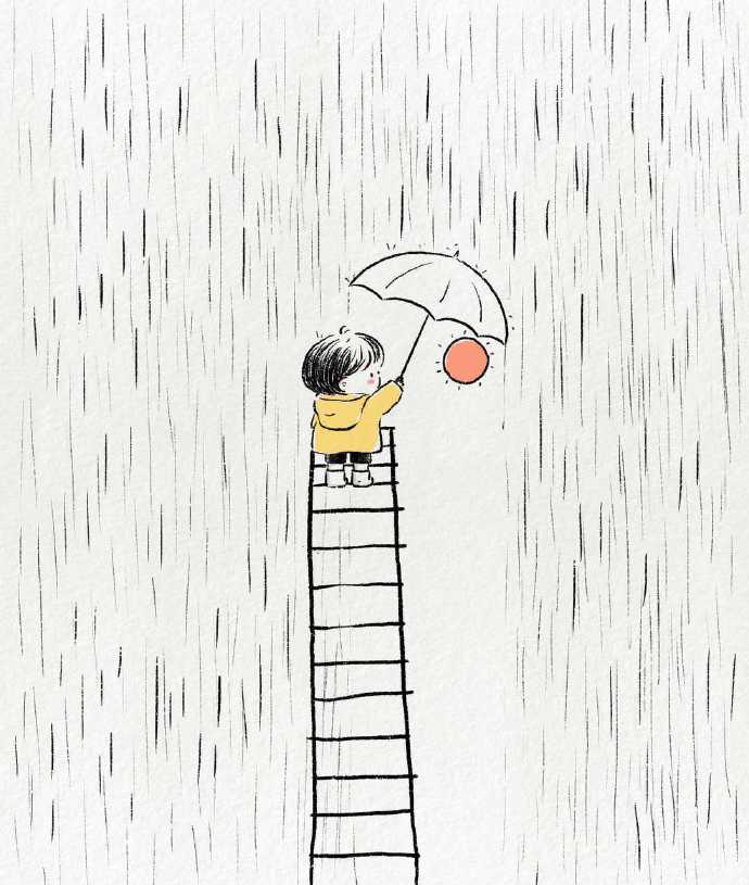 可爱简笔画微信头像