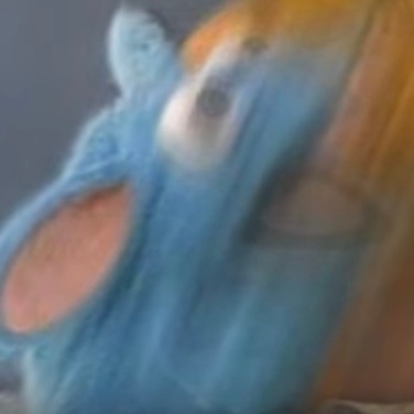 高糊的可爱卡通微信头像