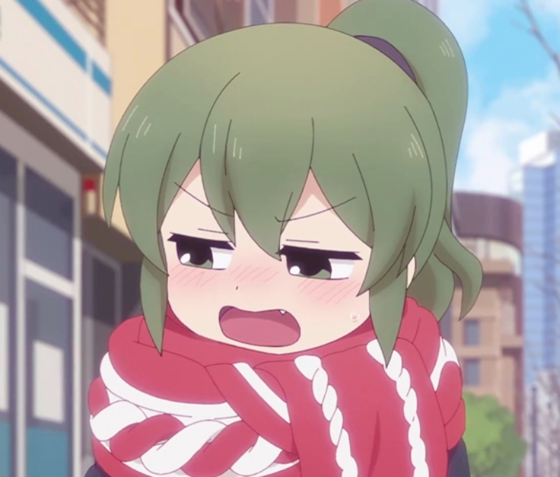 《关于前辈烦人的事！》五十岚双叶可爱微信头像