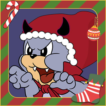 《猫和老鼠》圣诞限定微信头像