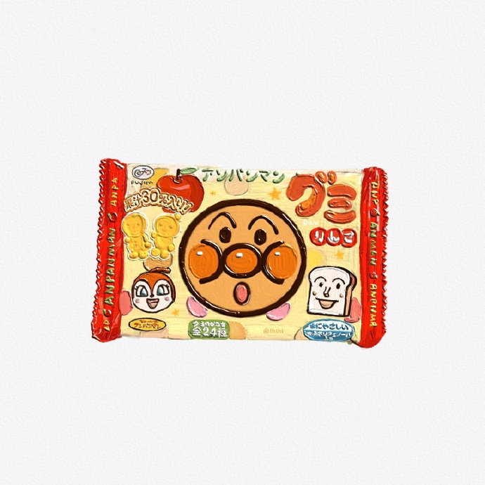 各种零食手绘微信小头像