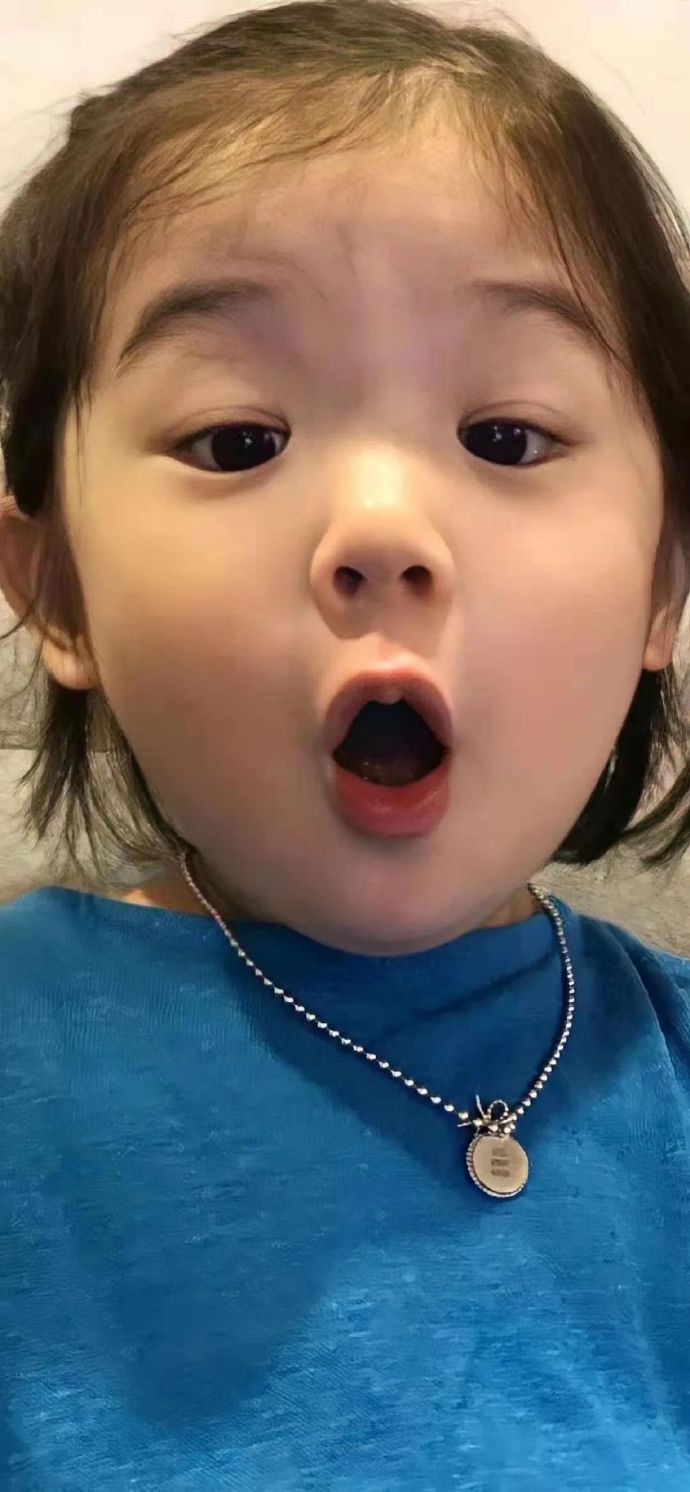 人类幼崽的可爱呆萌微信头像