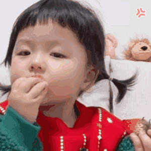 萌娃撒娇有趣的动态微信表情包