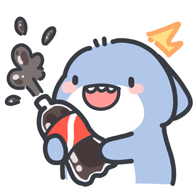 夏日小鲨鱼可爱头像