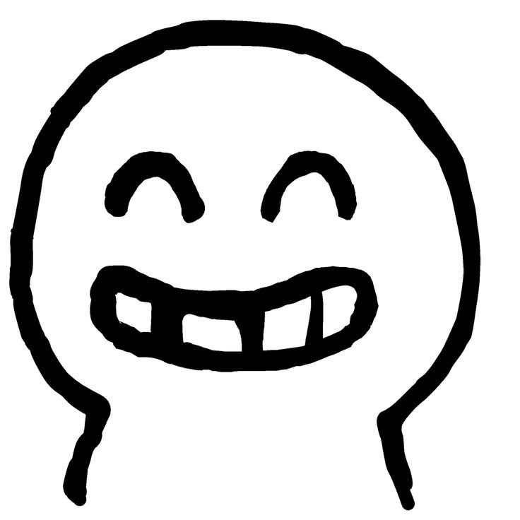 手绘搞笑小人微信头像