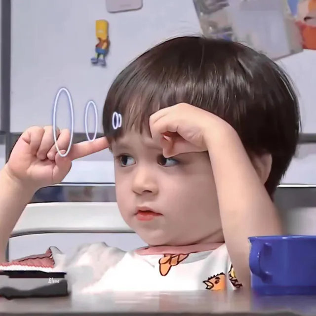 超沙雕搞笑的萌娃微信头像