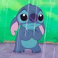 可爱的蓝色小怪物史迪仔微信头像