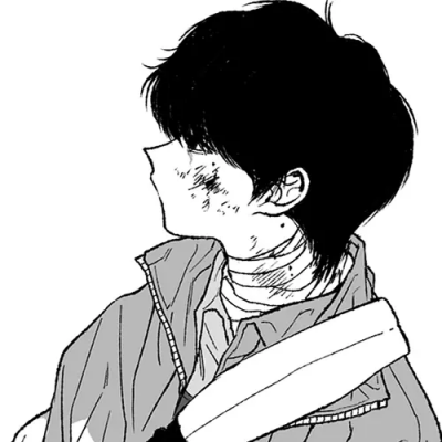 暗黑系有点伤感的动漫男生头像